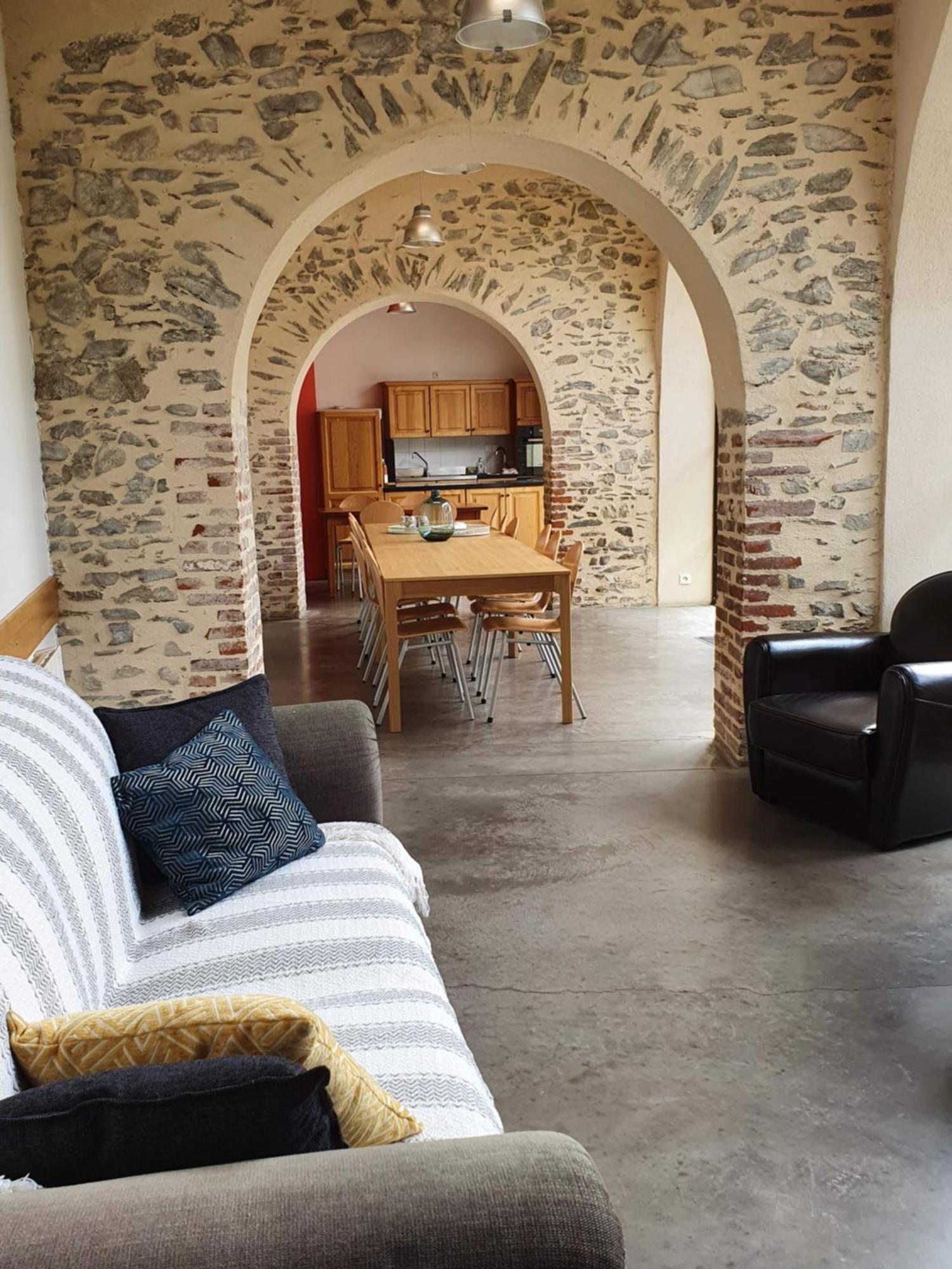 Gite Les Arches Saint-Andeol-le-Chateau Bagian luar foto